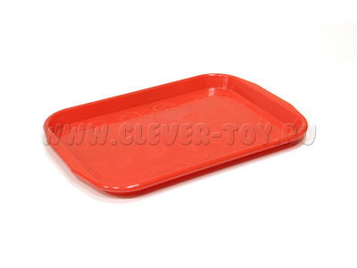 Поднос красный (Монтессори материалы)
